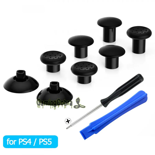 Black Interchangeable Thumbstick For PS4 and PS5 Controller