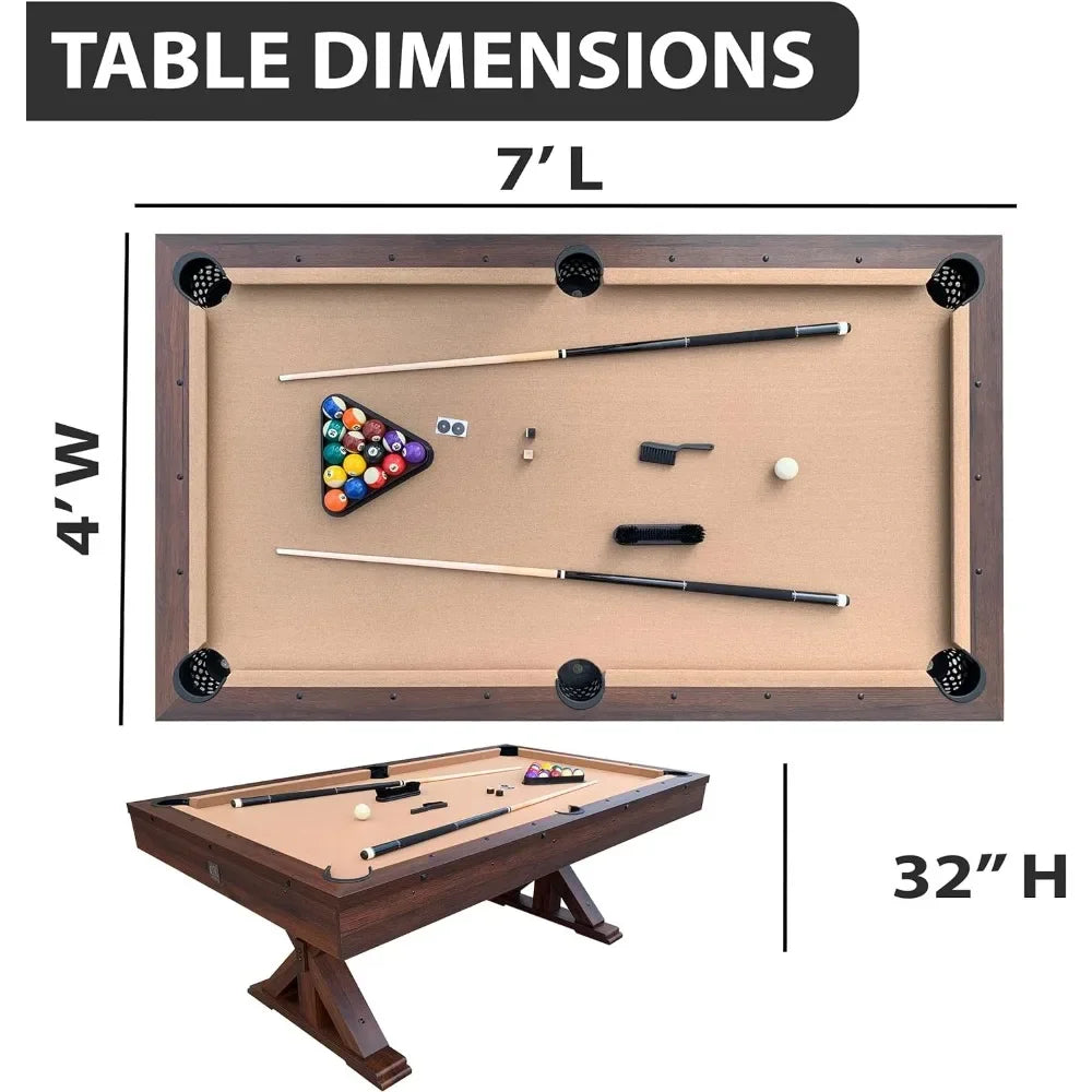 3-in-1 Multi Game with Dining Top/Pool/Ping Pong Combo