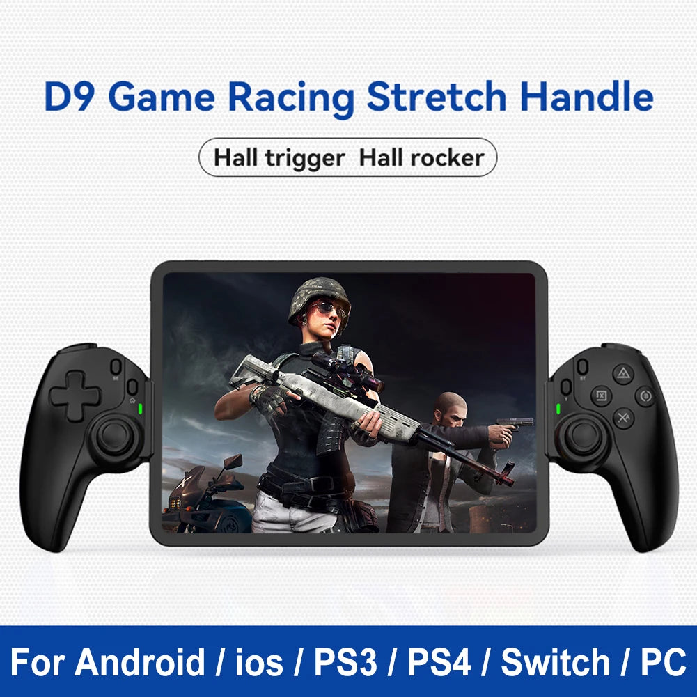 Bluetooth Mobile Stretch Handle for Switch/PS3/PS4/PC/Tablet