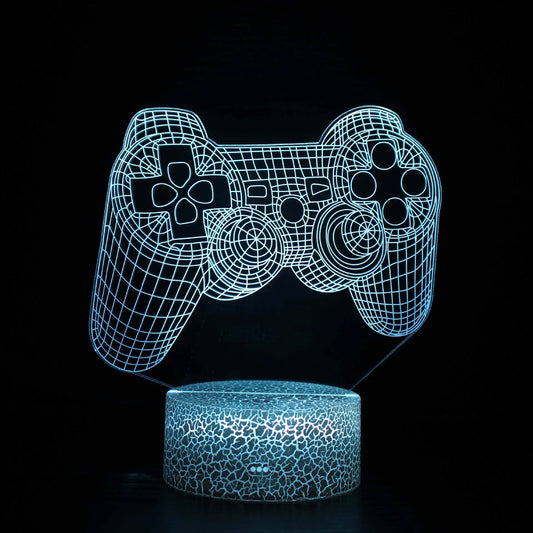 Gaming Room 3D RGB LED Decor Lamp