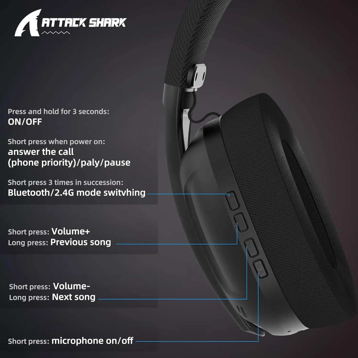 L80 Ultra Light Wireless Gaming Headset