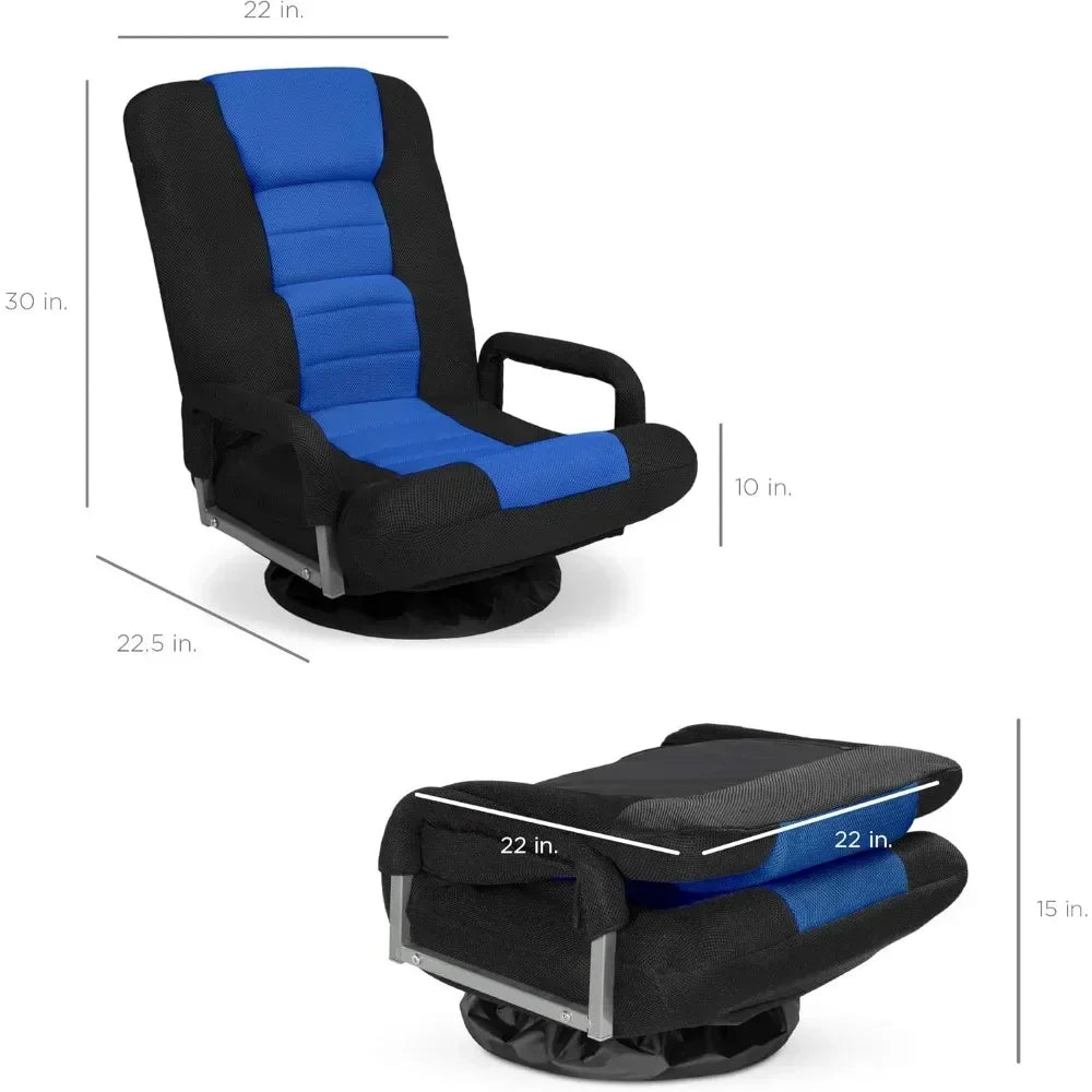 Swivel Gaming Chair 360 Degree Multipurpose Floor Chair Rocker