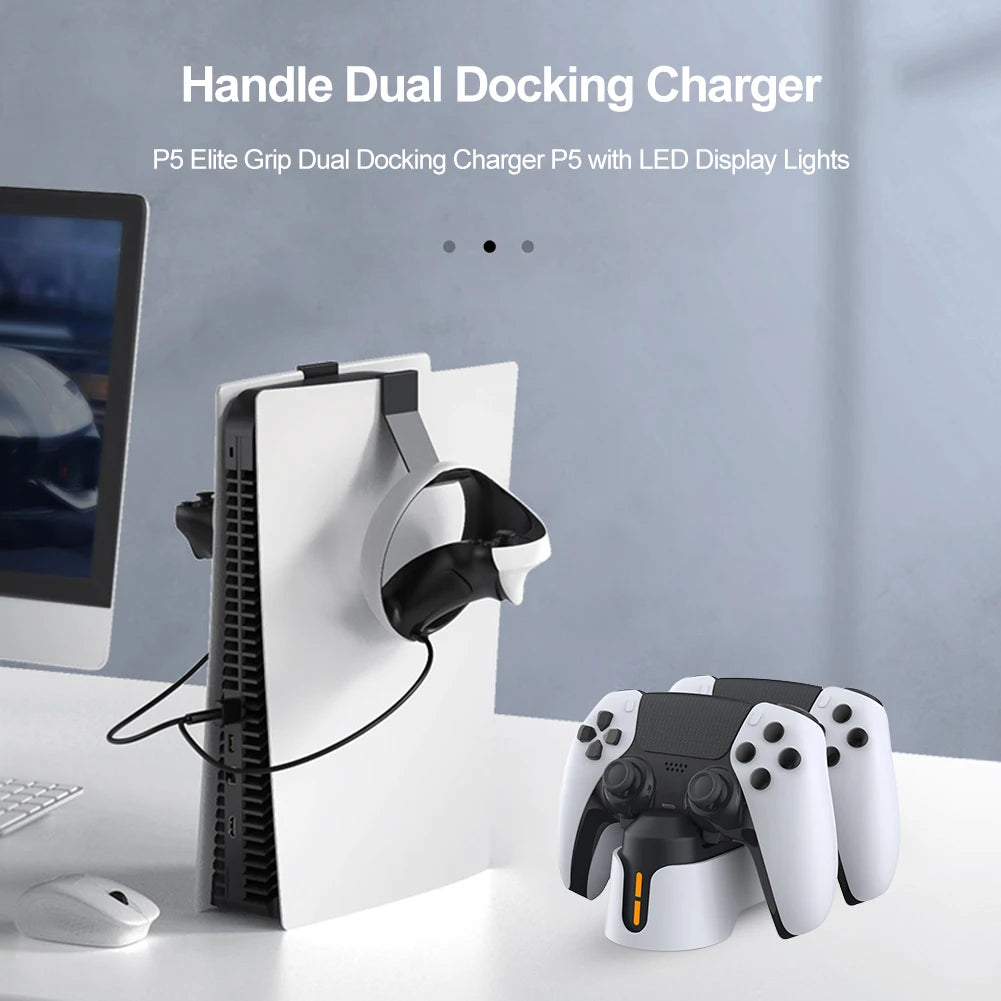 Dual Controller Charging Station For PlayStation 5