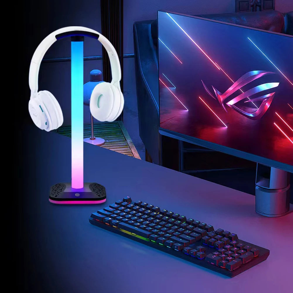 RGB Gaming Headphone Stand/Earphone Hanger