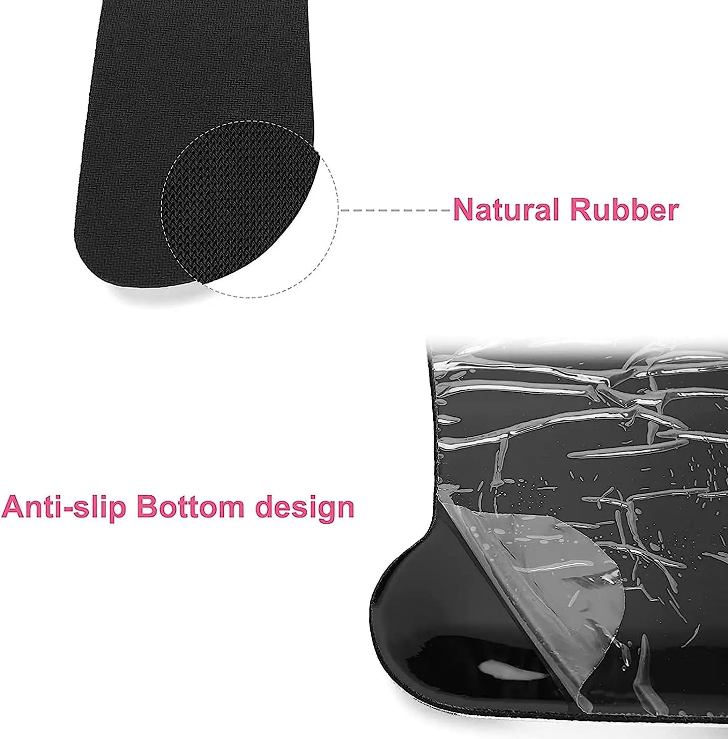 Wrist Rest Support for Mouse Pad & Keyboard Set