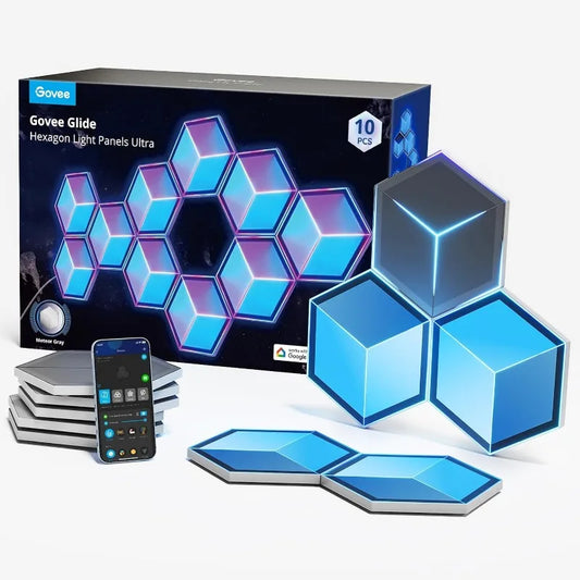 Hexagon Light Panels, Upgraded Gaming Light for Gaming Room