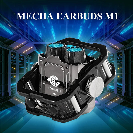 M1 Mecha TWS Wireless Bluetooth Gaming Earbuds