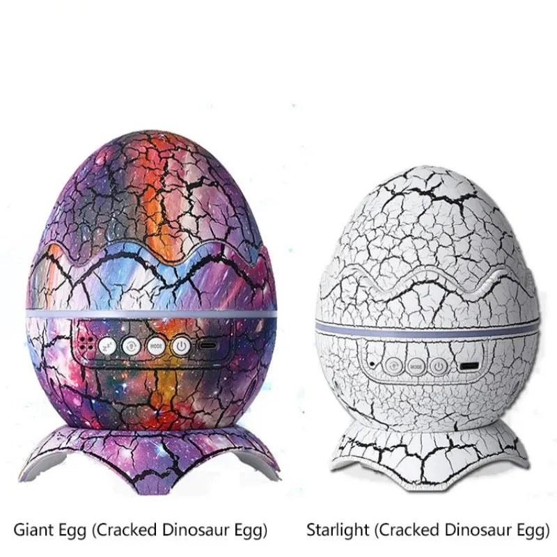 Dinosaur Egg Shell Galaxy Projector Gaming Room Decor for Kids