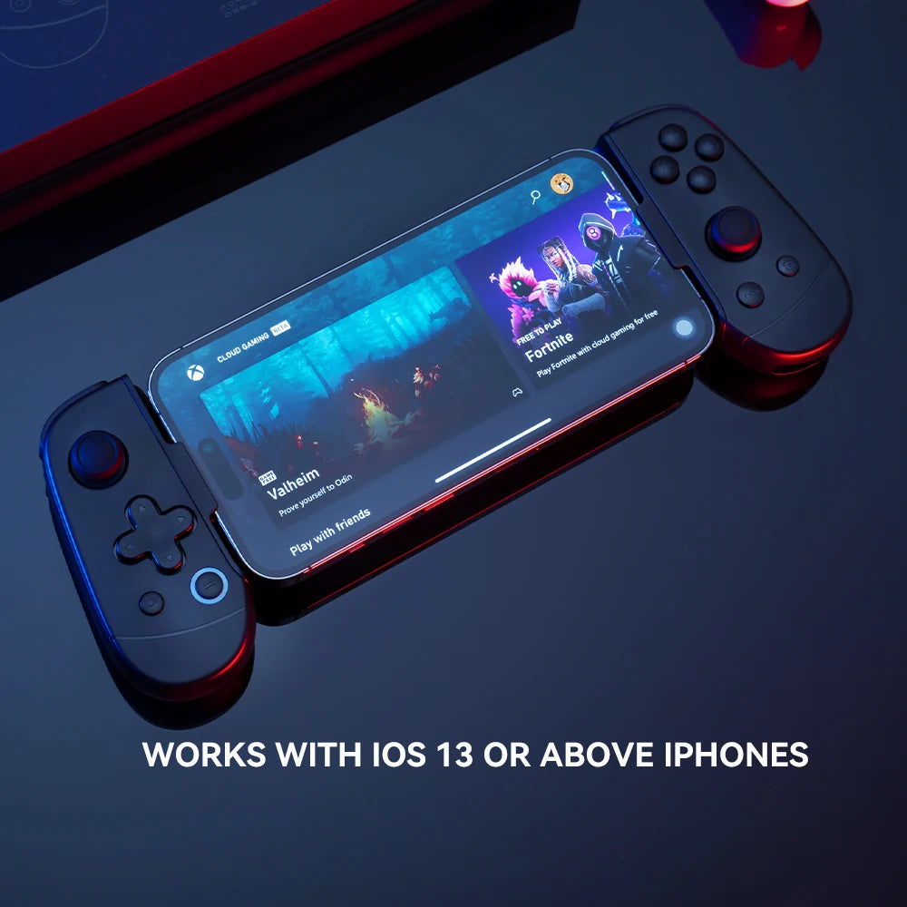 Mobile Phone Gamepad Gaming Controller for iPhone Cloud Gaming