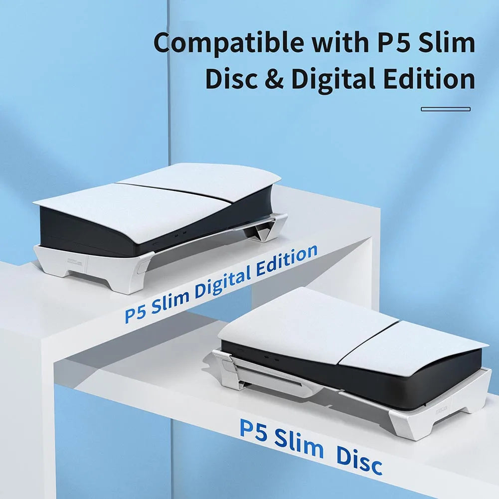 Cooling Horizontal Base Bracket Stand For PS5 Slim