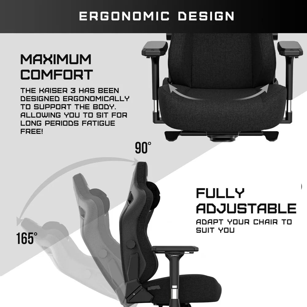 Desk/Gaming Chair for Adults - with 5D Armrest